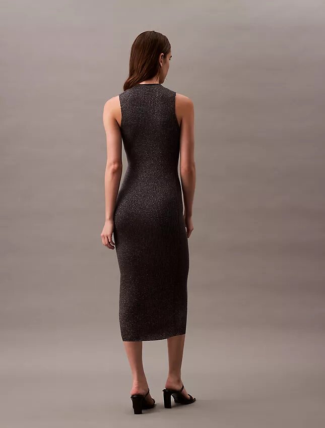 Lurex-Midi-Kleid Lurex-Midi-Kleid