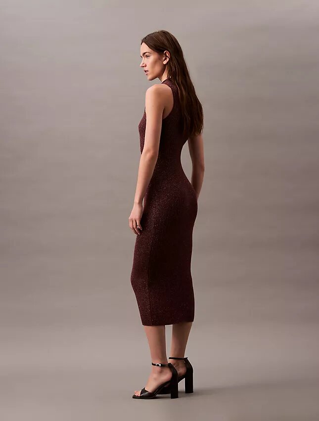 Lurex-Midi-Kleid Lurex-Midi-Kleid