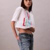 Marc Hundley Pride Viva Love Kurzes, locker sitzendes T-Shirt