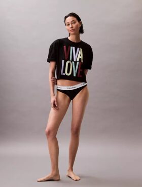 Marc Hundley Pride Viva Love Kurzes, locker sitzendes T-Shirt