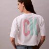 Marc Hundley Pride Viva Love Kurzes, locker sitzendes T-Shirt