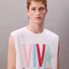 Marc Hundley Pride Viva Love Tanktop mit lockerer Passform