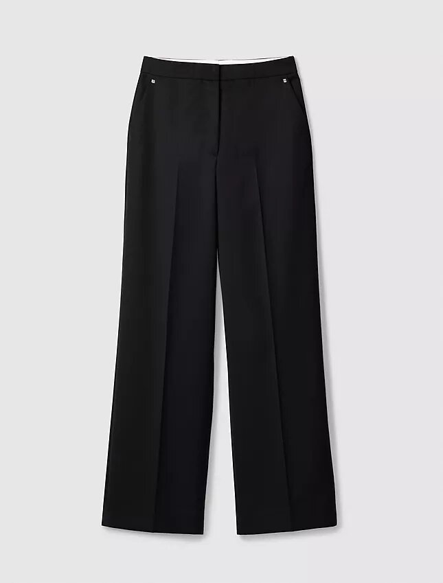 Maßgeschneiderte Hose aus Wollmischung Maßgeschneiderte Hose aus Wollmischung