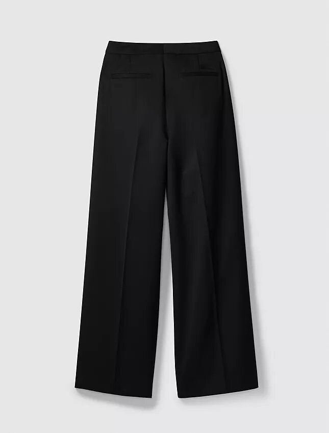 Maßgeschneiderte Hose aus Wollmischung Maßgeschneiderte Hose aus Wollmischung