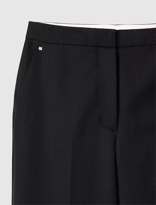 Maßgeschneiderte Hose aus Wollmischung Maßgeschneiderte Hose aus Wollmischung