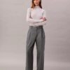 Maßgeschneiderte Hose mit Gürtel