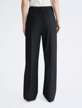 Maßgeschneiderte Hose mit weitem Bein