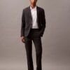 Maßgeschneiderte Slim-Fit-Hose aus Wollmischung