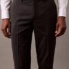 Maßgeschneiderte Slim-Fit-Hose aus Wollmischung