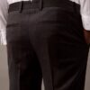 Maßgeschneiderte Slim-Fit-Hose aus Wollmischung