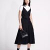 Maßgeschneidertes Kleid aus Wollmischung