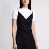 Maßgeschneidertes Kleid aus Wollmischung