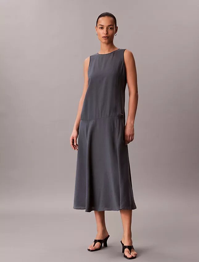 Maxikleid aus Voile Maxikleid aus Voile