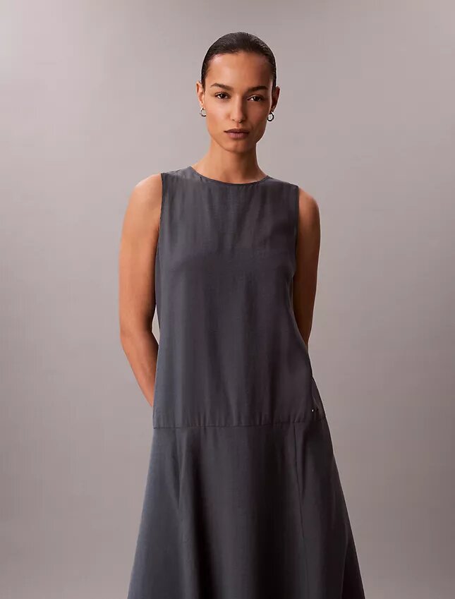 Maxikleid aus Voile Maxikleid aus Voile