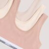 Mädchen-Bralette aus Cotton Stretch, 3er-Pack, Unlined Mädchen-Bralette aus Cotton Stretch, 3er-Pack, Unlined
