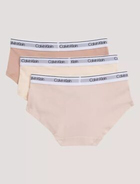 Mädchen-Hipster aus Cotton Stretch im 3er-Pack