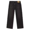 Mädchen-Jeans mit Naht und weitem Bein Mädchen-Jeans mit Naht und weitem Bein