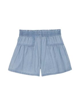 Mädchen-Shorts mit Bindegürtel