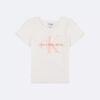 Mädchen-T-Shirt „Monologo“ mit grober Rippstruktur Mädchen-T-Shirt „Monologo“ mit grober Rippstruktur
