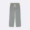 Mädchen-Twill-Hose mit weitem Bein
