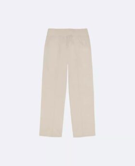 Mädchen-Twill-Hose mit weitem Bein