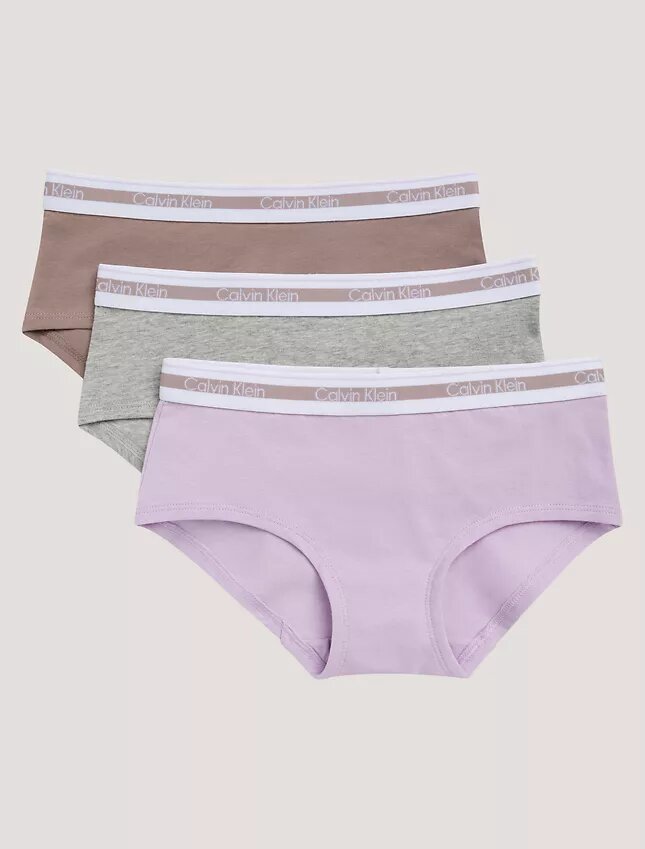 Mädchen Varsity Cotton Stretch 3er-Pack Hipster Mädchen Varsity Cotton Stretch 3er-Pack Hipster