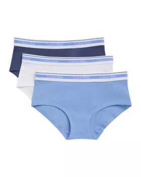 Mädchen Varsity Cotton Stretch 3er-Pack Hipster