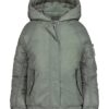 Mädchenjacke mit Raglanärmeln und Wattierung Mädchenjacke mit Raglanärmeln und Wattierung