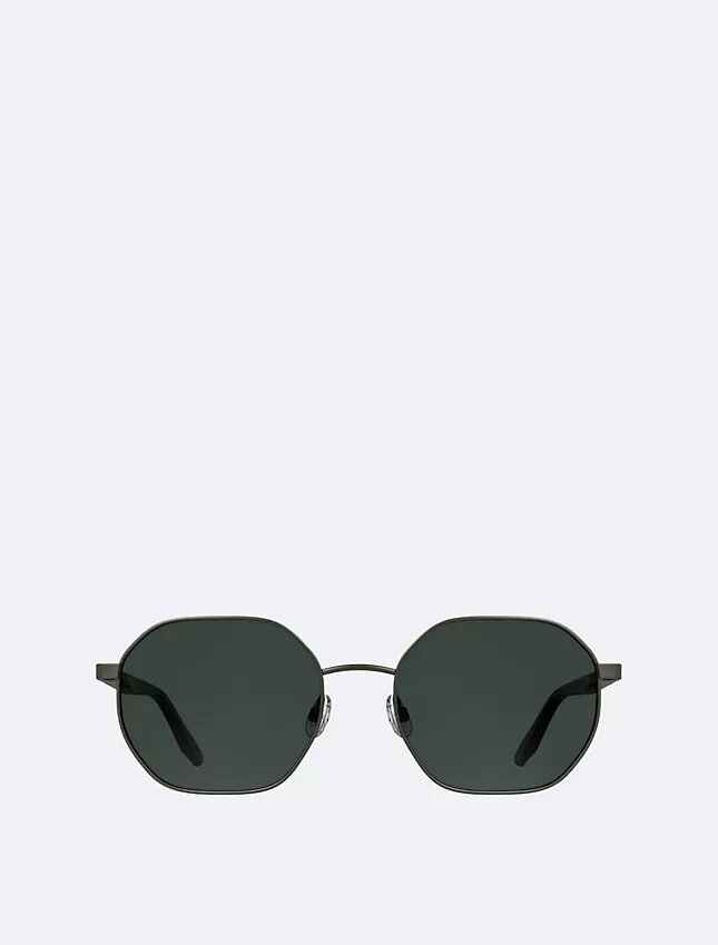 Metall-Sonnenbrille in modifizierter rechteckiger Form Metall-Sonnenbrille in modifizierter rechteckiger Form