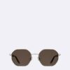 Metall-Sonnenbrille in modifizierter rechteckiger Form Metall-Sonnenbrille in modifizierter rechteckiger Form