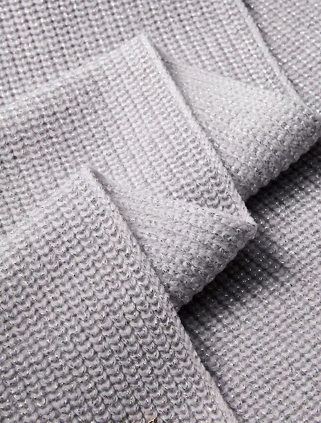 Metallic-Strickschal Metallic-Strickschal