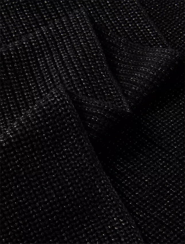 Metallic-Strickschal Metallic-Strickschal