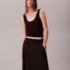 Midi-Hosenrock aus Nylon Midi-Hosenrock aus Nylon