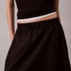 Midi-Hosenrock aus Nylon Midi-Hosenrock aus Nylon