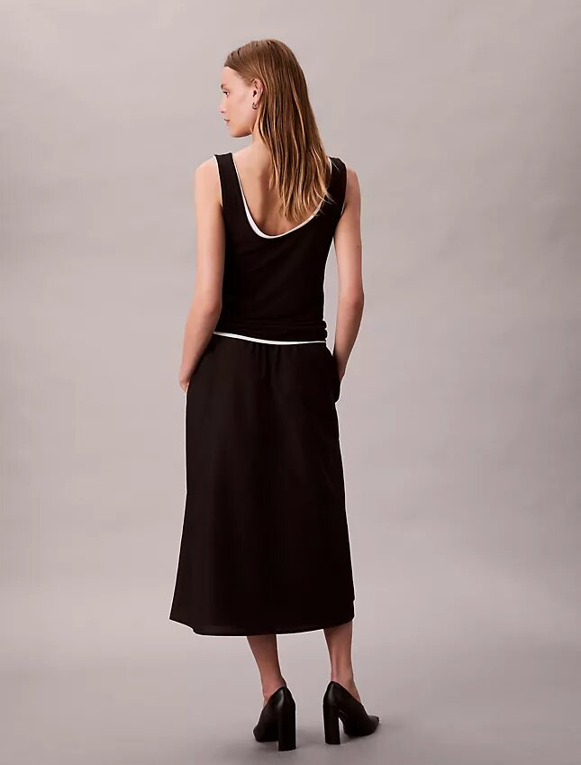Midi-Hosenrock aus Nylon Midi-Hosenrock aus Nylon
