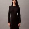 Midi-Kleid aus Krepp Midi-Kleid aus Krepp
