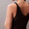Midi-Kleid aus Viskose-Rippstrick Midi-Kleid aus Viskose-Rippstrick
