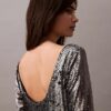 Midi-Kleid mit Pailletten Midi-Kleid mit Pailletten