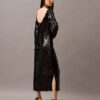 Midi-Kleid mit Pailletten Midi-Kleid mit Pailletten