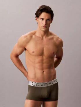 Mikrofaser-Stretch-Low Rise Trunk