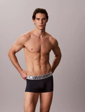 Mikrofaser-Stretch-Low Rise Trunk