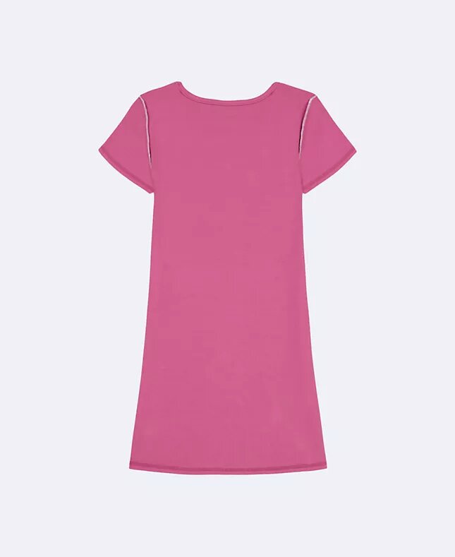 Mini-T-Shirt-Kleid für Mädchen mit Monogram Mini-T-Shirt-Kleid für Mädchen mit Monogram