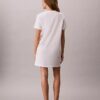 Mini-T-Shirt-Kleid mit Blumenprint