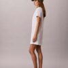Mini-T-Shirt-Kleid mit Blumenprint