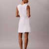 Minikleid aus Baumwollmischung mit V-Ausschnitt Minikleid aus Baumwollmischung mit V-Ausschnitt