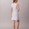 Minikleid aus Baumwollmischung mit V-Ausschnitt Minikleid aus Baumwollmischung mit V-Ausschnitt