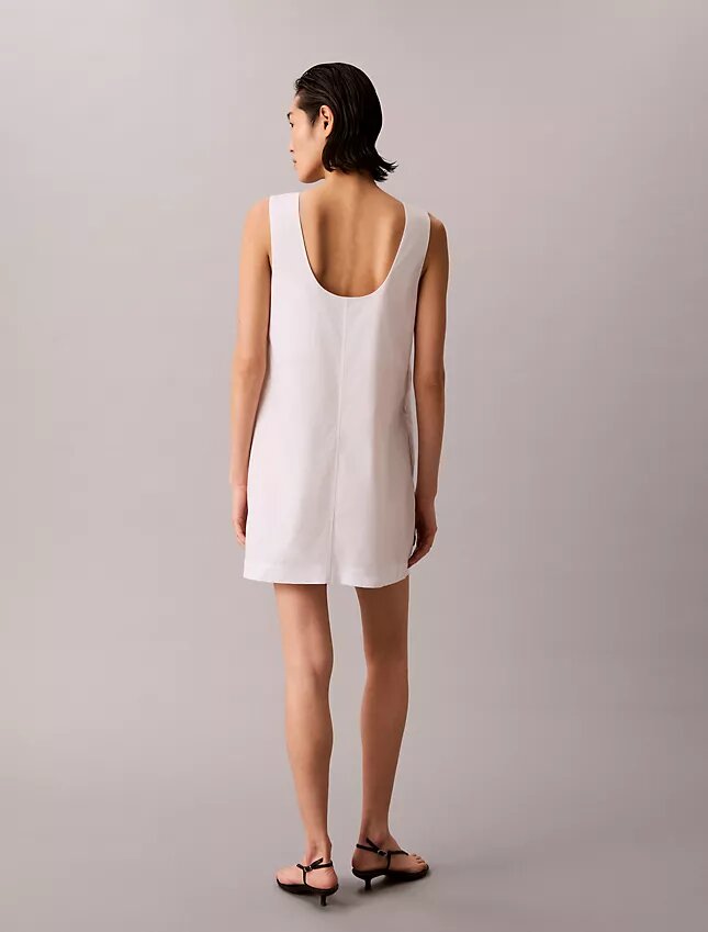 Minikleid aus Baumwollpopeline Minikleid aus Baumwollpopeline