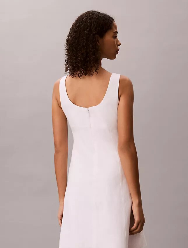 Minikleid aus Leinenmischung Minikleid aus Leinenmischung