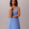 Minikleid aus Leinenmischung Minikleid aus Leinenmischung