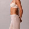 Minimalistische Boyshorts mit tiefem Rückenausschnitt aus Mesh